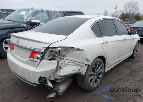 2014 Honda Accord Sport из США, поврежденный, VIN 1HGCR2F51EA099027